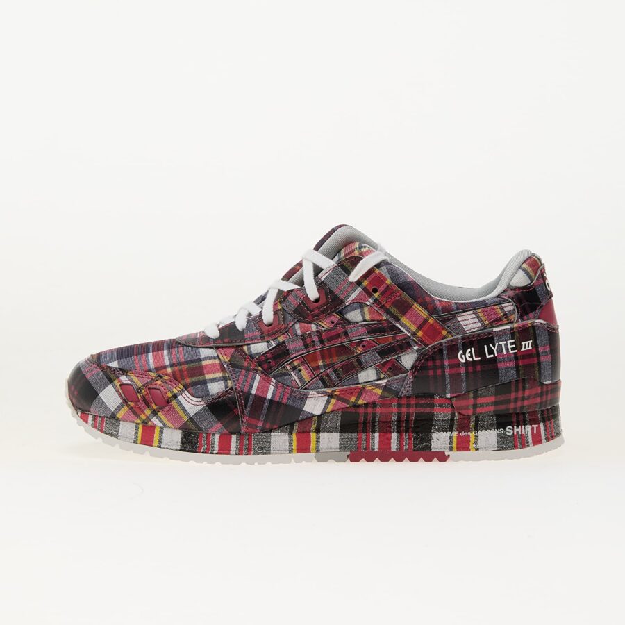 Sneakers Asics x Comme Des Garçons Shirt Gel-Lyte III 07 Remastered Red/ Multi EUR 39-alacsony-ár