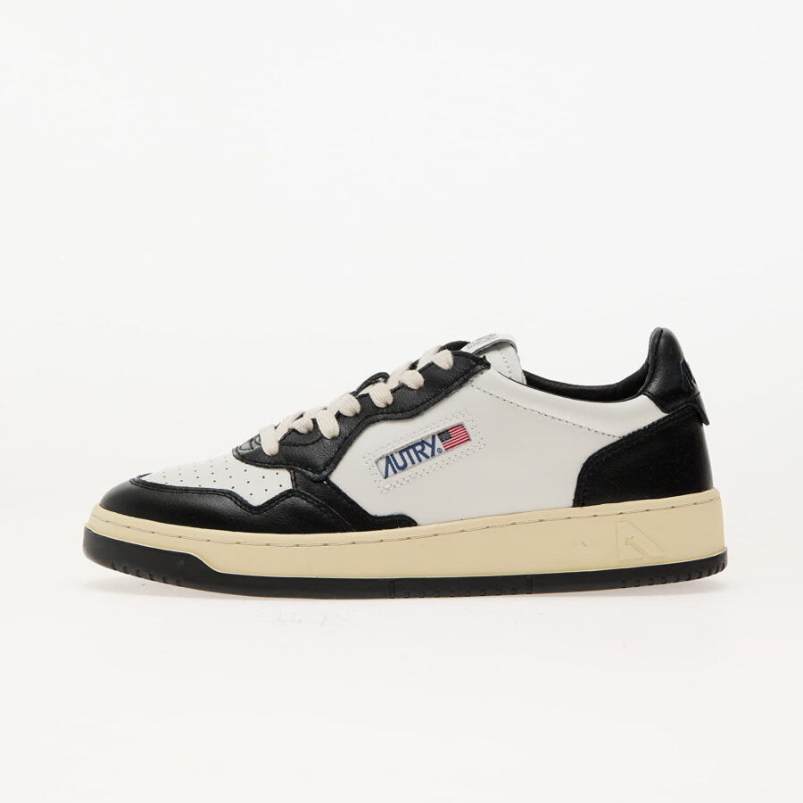 Sneakers Autry Medalist Low Wom Leat/ Leat Wht/ Blk EUR 37-alacsony-ár