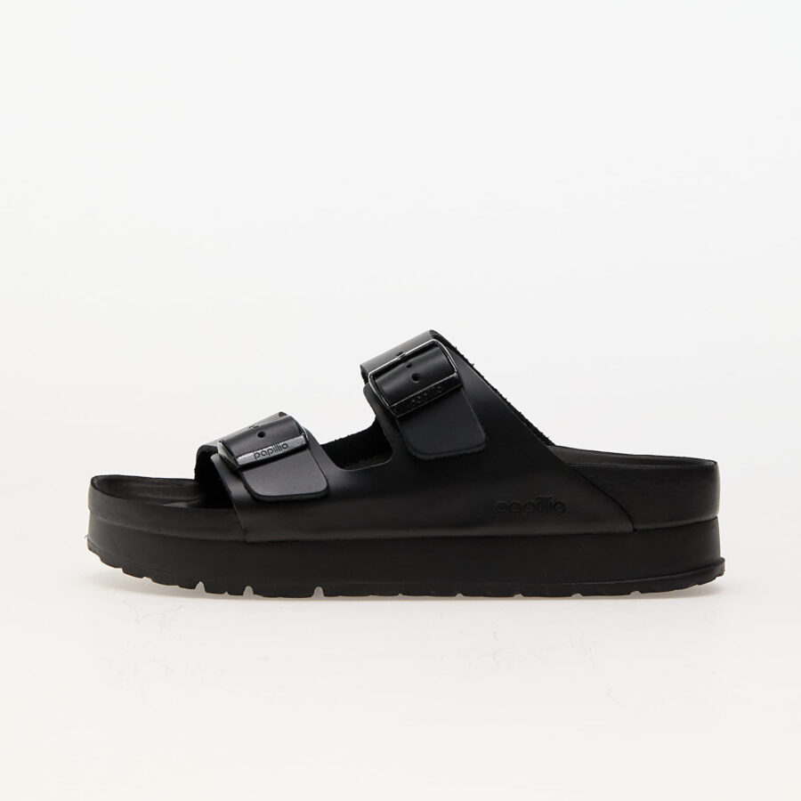 Sneakers Birkenstock Arizona PAP Flex Platform Natural Leather Black EUR 36-alacsony-ár