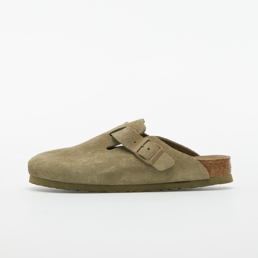 Sneakers Birkenstock Boston Birko-Flor Soft Faded Khaki EUR 38-alacsony-ár