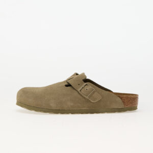 Sneakers Birkenstock Boston Leather Velvet Faded Khaki EUR 43-alacsony-ár