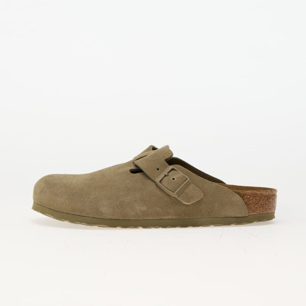Sneakers Birkenstock Boston Leather Velvet Faded Khaki EUR 43-alacsony-ár