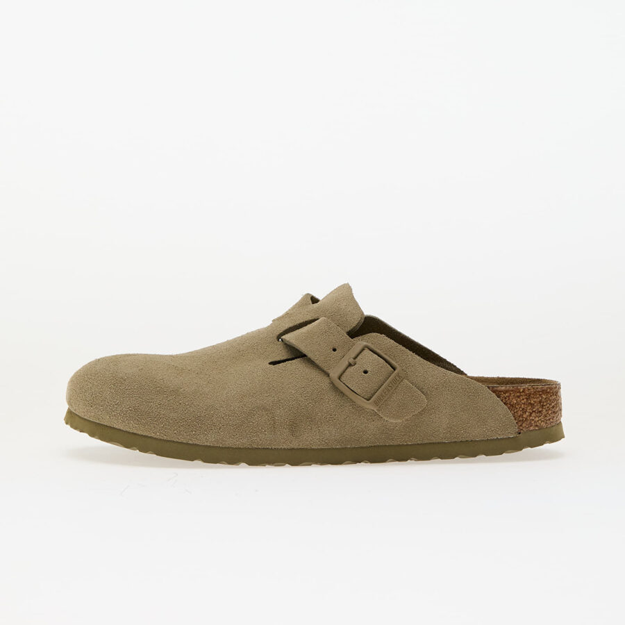 Sneakers Birkenstock Boston Suede Leather Faded Khaki EUR 36-alacsony-ár