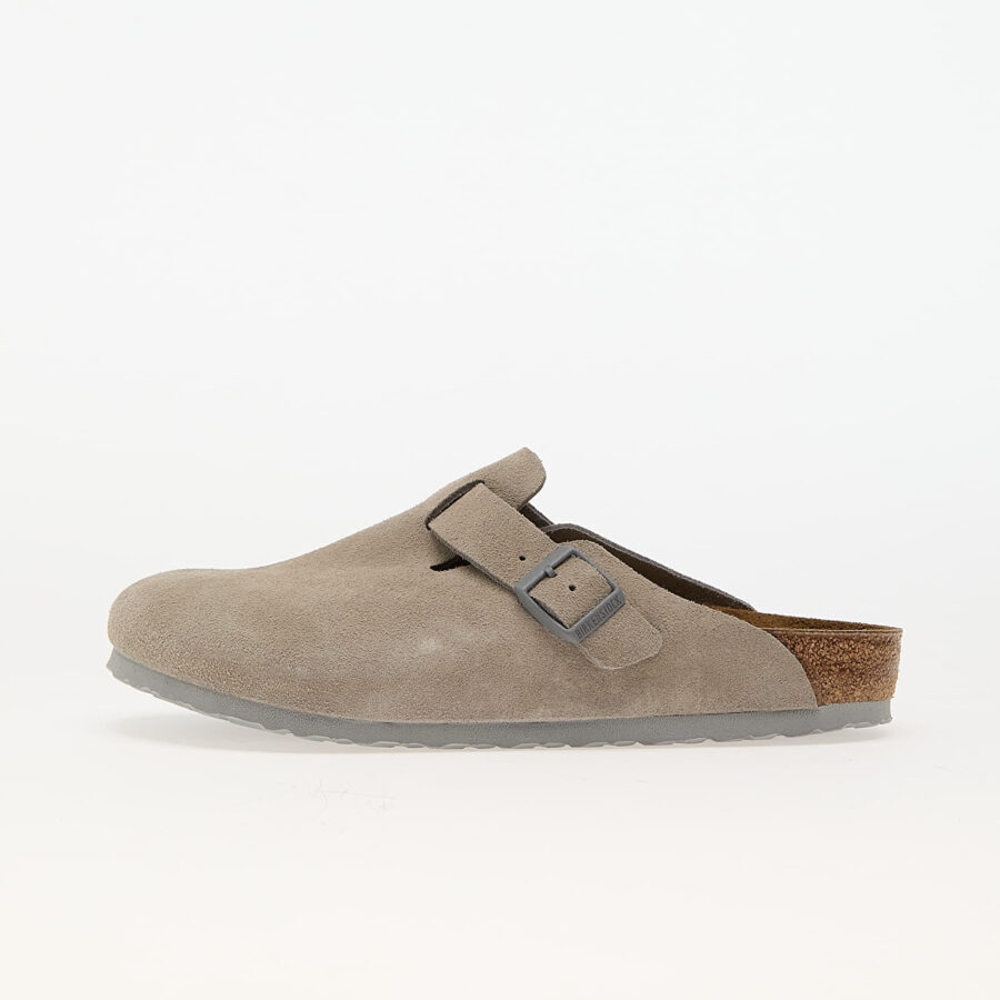 Sneakers Birkenstock Boston Suede Leather Stone Coin EUR 43-alacsony-ár