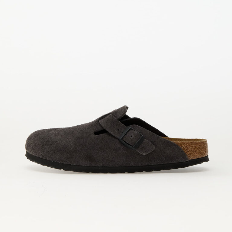 Sneakers Birkenstock Boston Suede Leather Velvet grey EUR 37-alacsony-ár