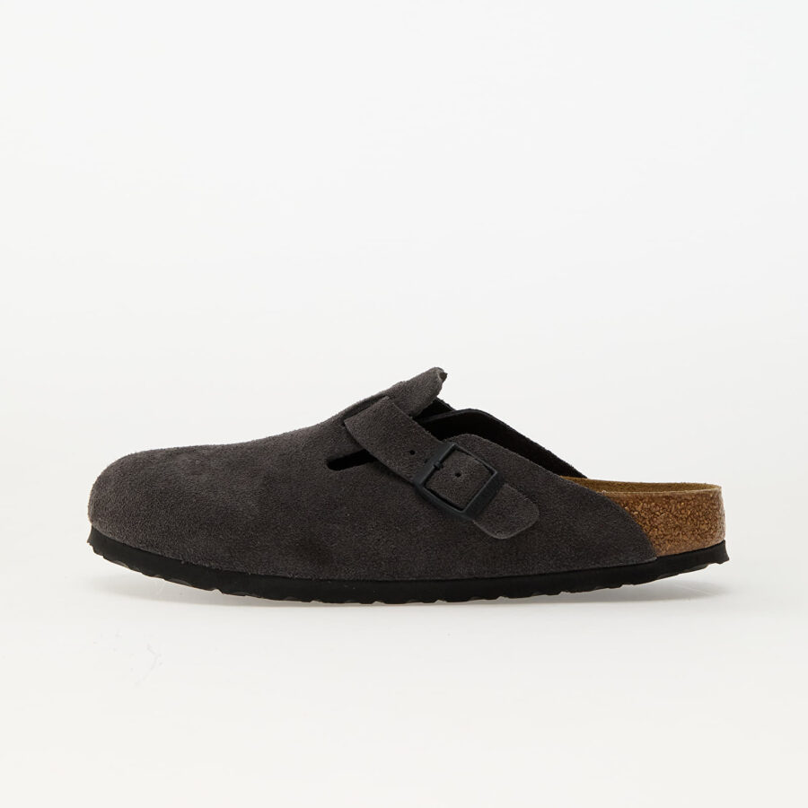 Sneakers Birkenstock Boston Suede Leather Velvet grey EUR 37-alacsony-ár