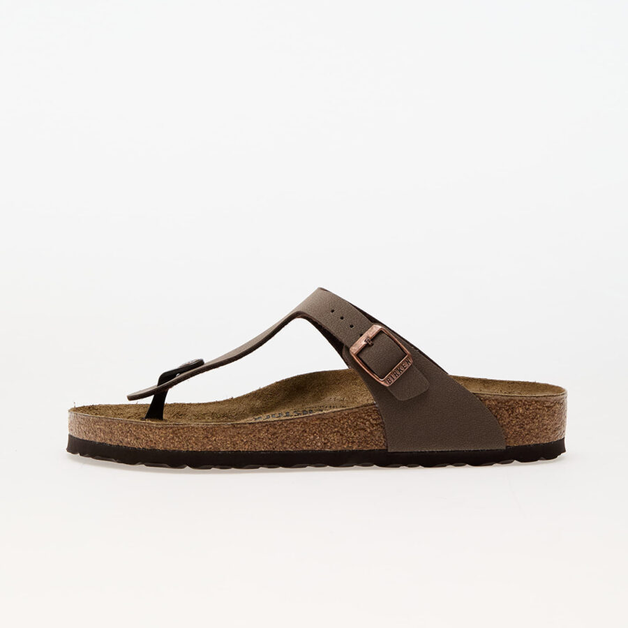 Sneakers Birkenstock Gizeh Birki-Flow Birkibuck Mocca EUR 42-alacsony-ár