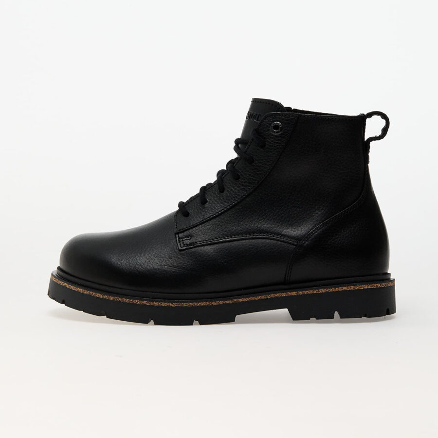 Sneakers Birkenstock Highwood Lace Mid Men Natural Leather Black EUR 44-alacsony-ár