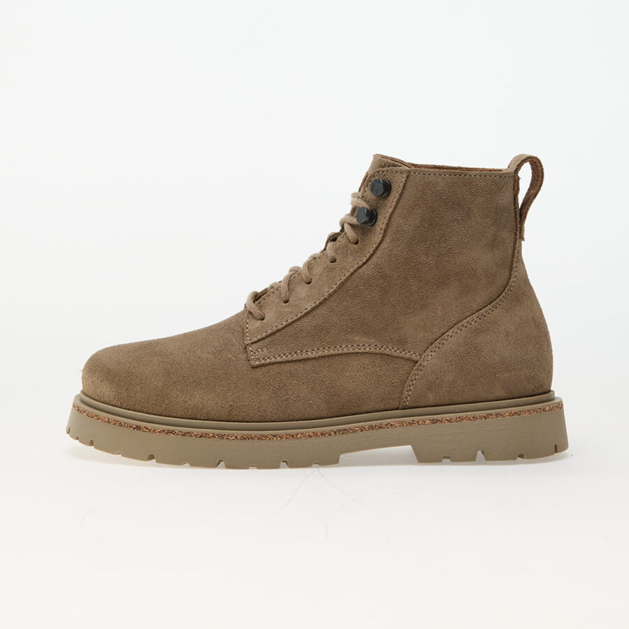 Sneakers Birkenstock Highwood Lace Mid W Leather Velvet Taupe EUR 38-alacsony-ár