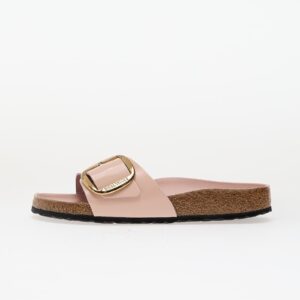 Sneakers Birkenstock Madrid Big Buckle Natural Leather Patent High-Shine Light Rose EUR 36-alacsony-ár
