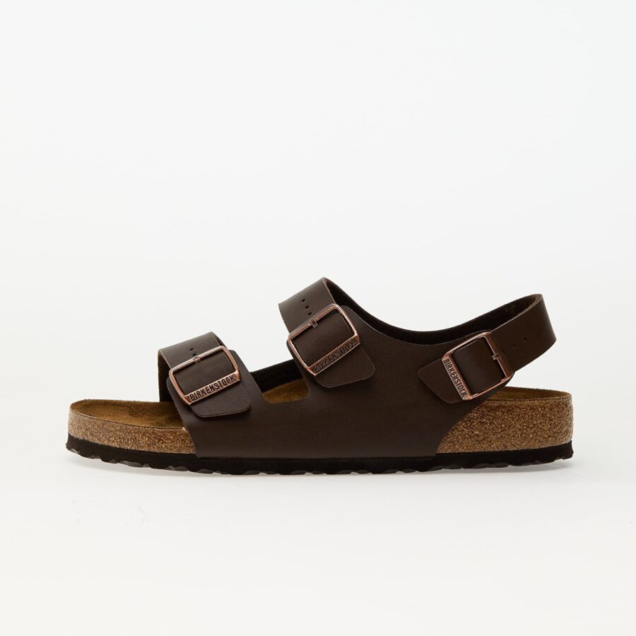 Sneakers Birkenstock Milano Birko-Flor dark brown EUR 42-alacsony-ár