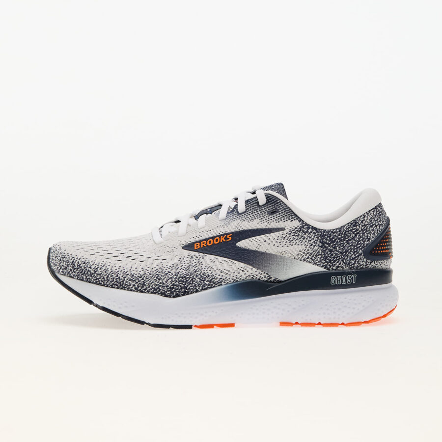 Sneakers Brooks Ghost 16 M White/ Peacoat/ Orange EUR 42-alacsony-ár