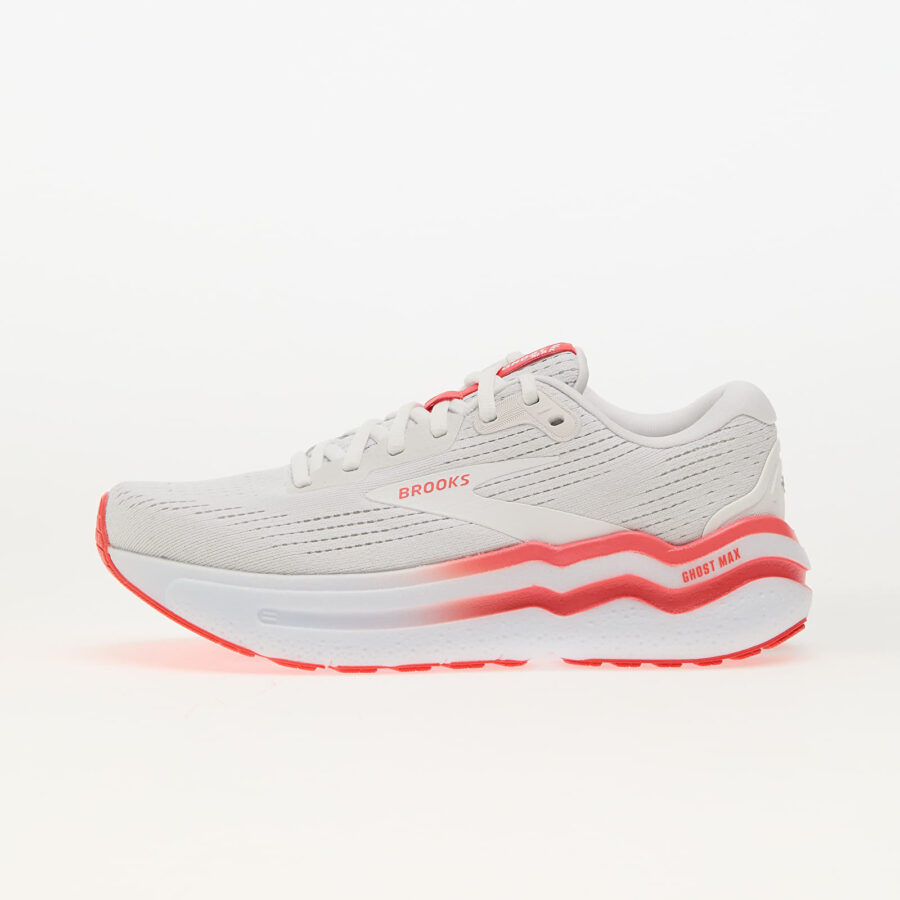 Sneakers Brooks Ghost Max 2 W White/ Hot Coral EUR 38-alacsony-ár