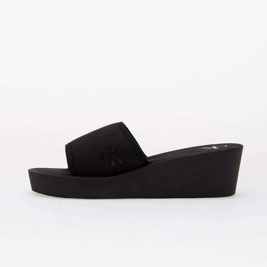 Sneakers Calvin Klein Jeans Beach Wedge Slide Ca Black EUR 39-alacsony-ár