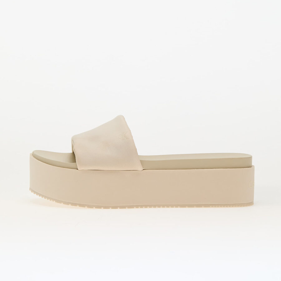 Sneakers Calvin Klein Jeans Flatform Sandal Slid Beige EUR 38-alacsony-ár
