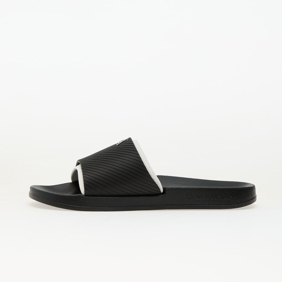 Sneakers Calvin Klein Jeans Slide Rubber Neopren Black EUR 45-alacsony-ár
