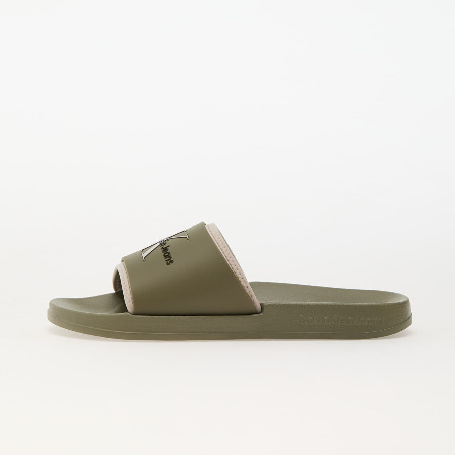 Sneakers Calvin Klein Jeans Slide Rubber Neopren Green EUR 42-alacsony-ár