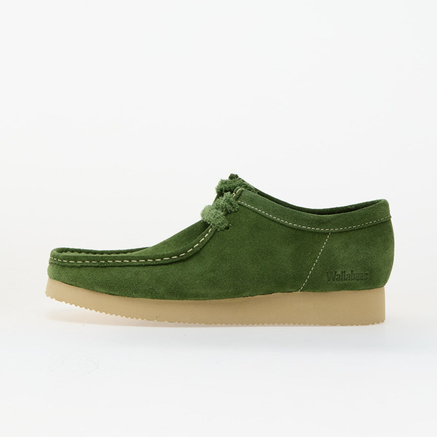 Sneakers Clarks Originals Wallabee 2604 Green Suede EUR 42-alacsony-ár