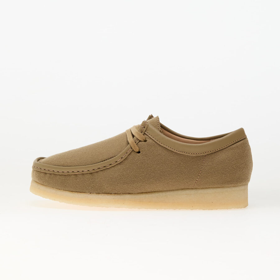 Sneakers Clarks Originals Wallabee Camel Wool EUR 42.5-alacsony-ár