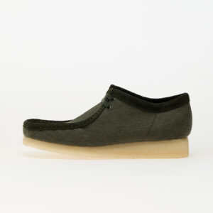 Sneakers Clarks Originals Wallabee Forest Green Canvas EUR 41.5-alacsony-ár