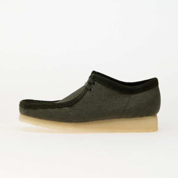 Sneakers Clarks Originals Wallabee Forest Green Canvas EUR 41.5-alacsony-ár