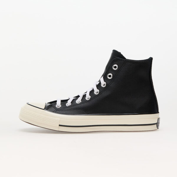 Sneakers Converse Chuck 70 Leather Black/ White/ Egret EUR 37-alacsony-ár