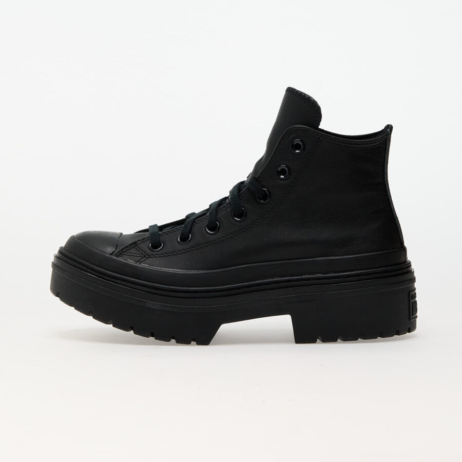 Sneakers Converse Chuck Taylor All Star Lugged Heel Leather Platform Black/ Black/ Black EUR 37-alacsony-ár