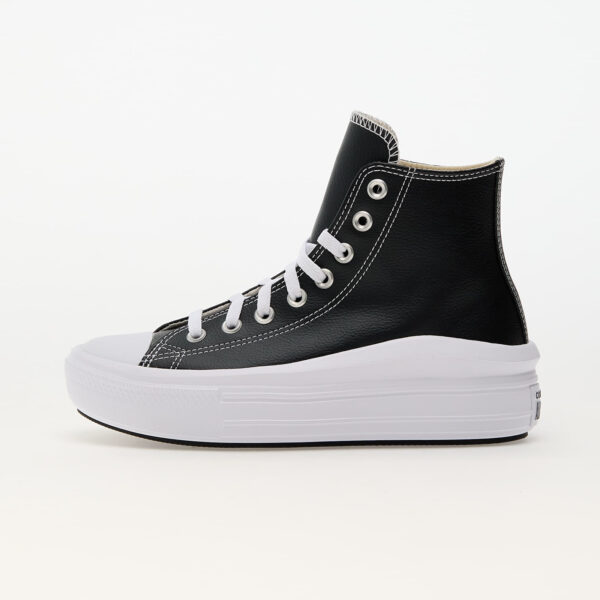 Sneakers Converse Chuck Taylor All Star Move Platform Leather Black/ White/ White EUR 39-alacsony-ár