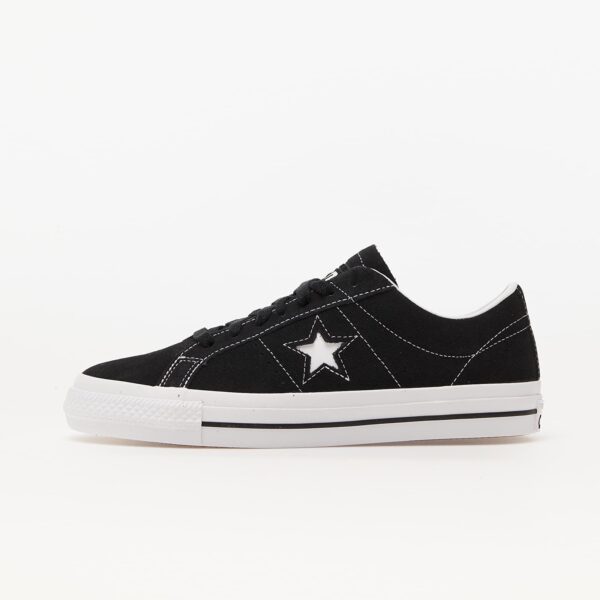 Sneakers Converse Cons One Star Pro Suede Black/ Black/ White EUR 35-alacsony-ár