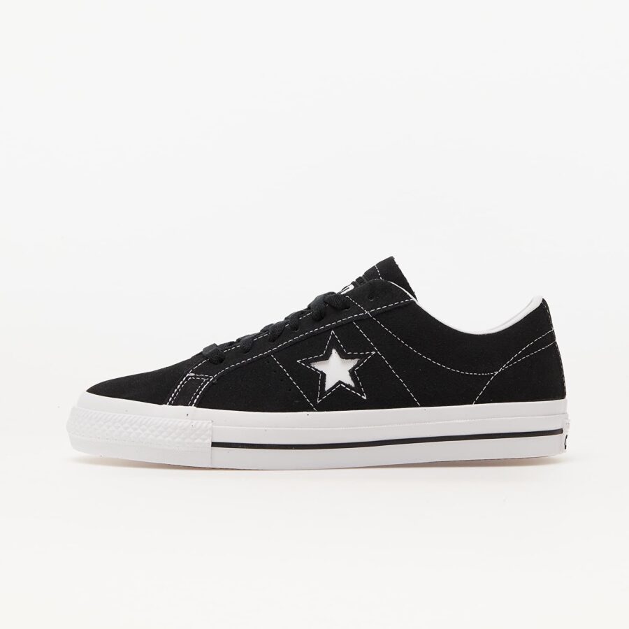 Sneakers Converse Cons One Star Pro Suede Black/ Black/ White EUR 35-alacsony-ár