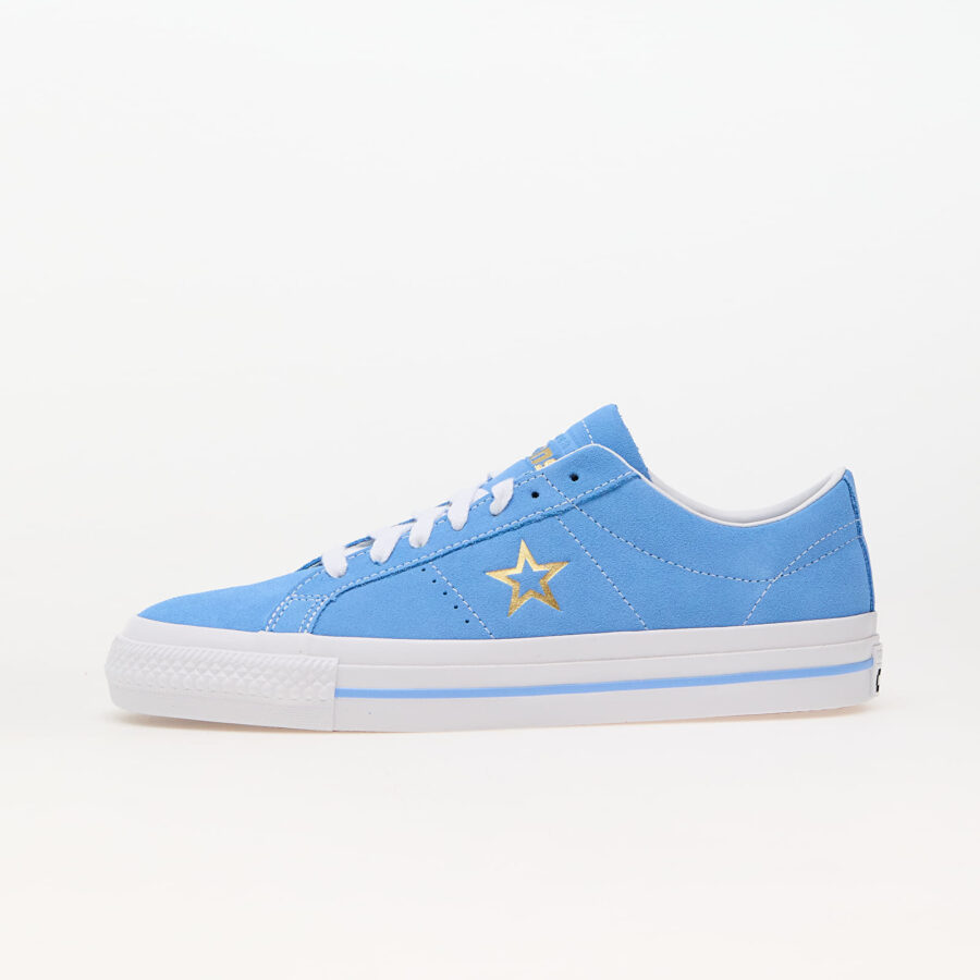 Sneakers Converse One Star Pro Suede Lt Blue/ White/ Gold EUR 36-alacsony-ár