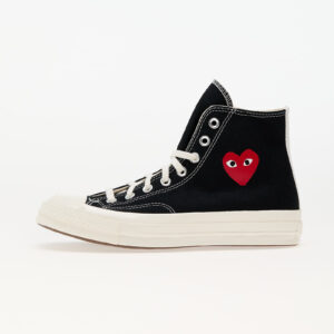 Sneakers Converse x Comme des Garçons PLAY Chuck 70 Hi Black/ Red/ Egret EUR 40-alacsony-ár