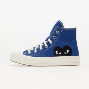 Sneakers Converse x Comme des Garçons PLAY Chuck 70 Hi Blue/ Black/ Egret EUR 37.5-alacsony-ár