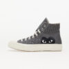 Sneakers Converse x Comme des Garçons PLAY Chuck 70 Hi Gray/ Black/ Egret EUR 46.5-alacsony-ár