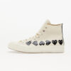 Sneakers Converse x Comme des Garcons PLAY Chuck 70 Hi Multi Heart Milk/ Black/ Egret EUR 36.5-alacsony-ár