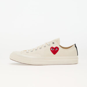 Sneakers Converse x Comme des Garçons PLAY Chuck 70 OX Milk/ Black/ Red EUR 36.5-alacsony-ár