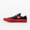 Sneakers Converse x Comme des Garçons PLAY Chuck Taylor 70 Low Top Red Sole Black EUR 42-alacsony-ár