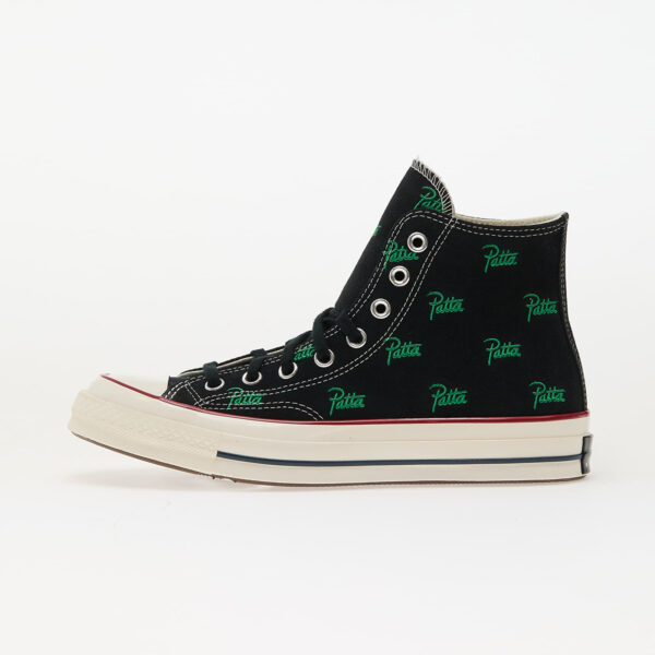 Sneakers Converse x Patta Chuck 70 Black/ Jolly Green EUR 36-alacsony-ár