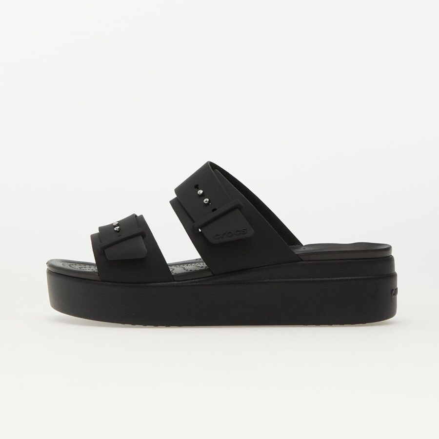 Sneakers Crocs Brooklyn Buckle Low Wedge Black EUR 36-37-alacsony-ár