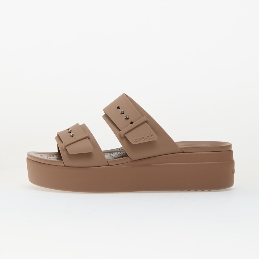 Sneakers Crocs Brooklyn Buckle Low Wedge Latte EUR 38-39-alacsony-ár