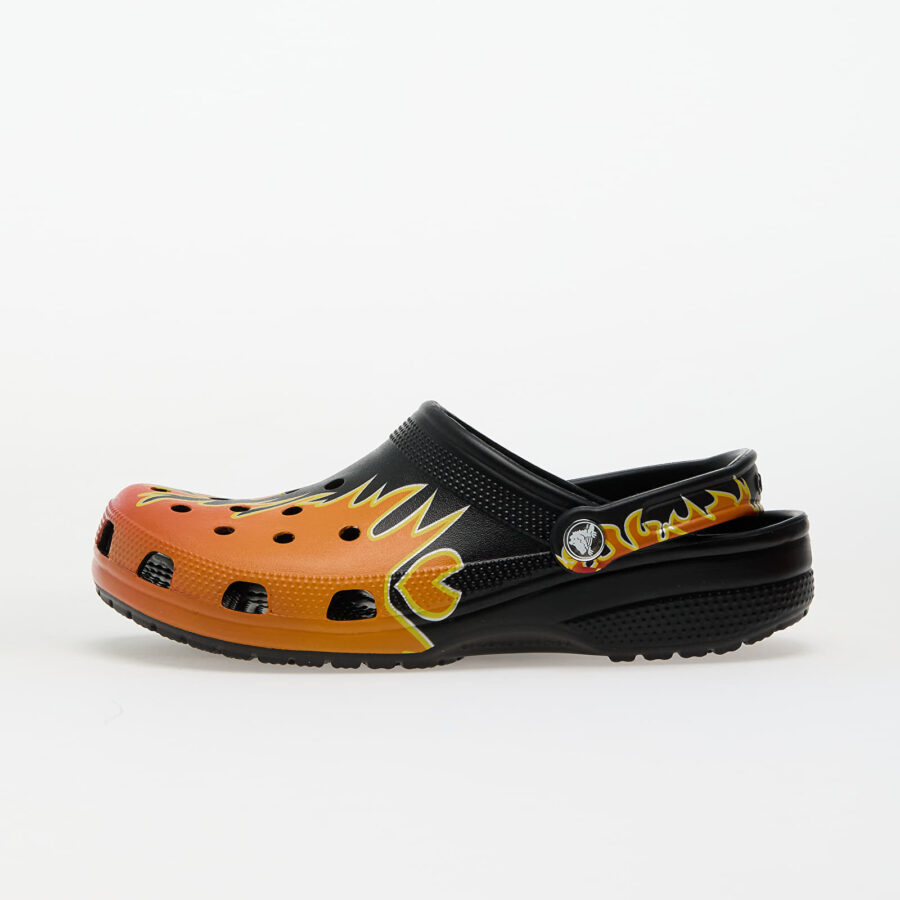 Sneakers Crocs Classic Flames Clog Black/ Multi EUR 37-38-alacsony-ár