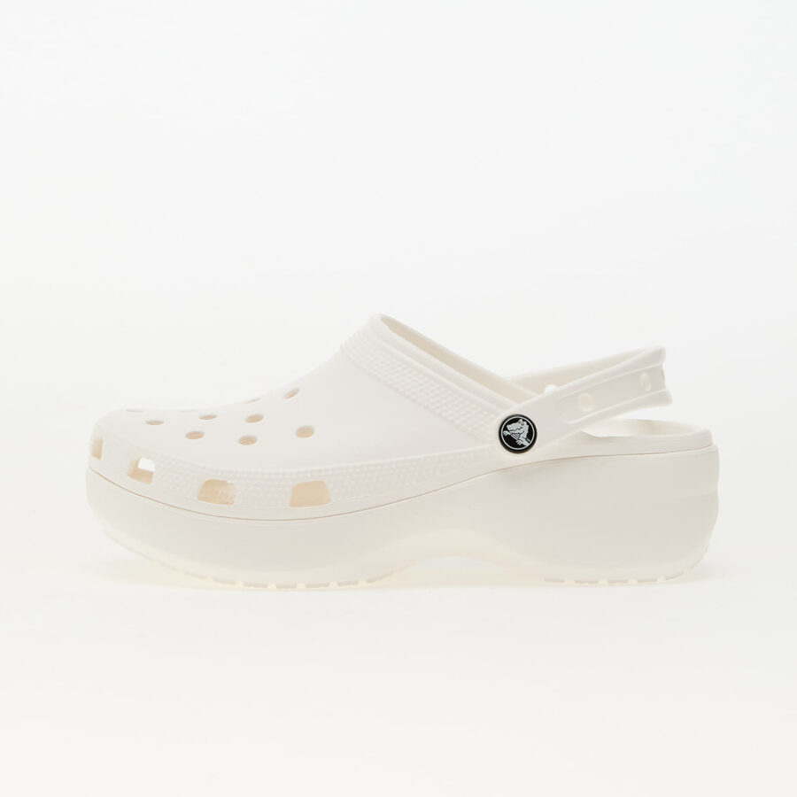 Sneakers Crocs W Classic Platform Clog White EUR 37-38-alacsony-ár
