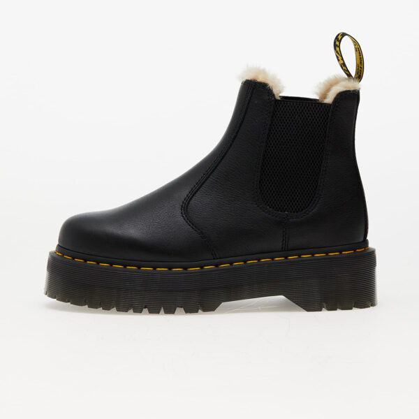 Sneakers Dr. Martens 2976 Quad Fur Lined Platform Chelsea Boots Black Pisa EUR 36-alacsony-ár