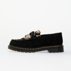 Sneakers Dr. Martens Adrian Snaffle Black Long Napped Suede & Black/Beige Contrast Hair On EUR 37-alacsony-ár