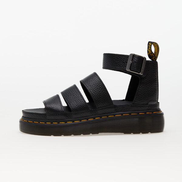 Sneakers Dr. Martens Clarissa II Quad 3 Strap Sandal Black Milled Nappa EUR 36-alacsony-ár