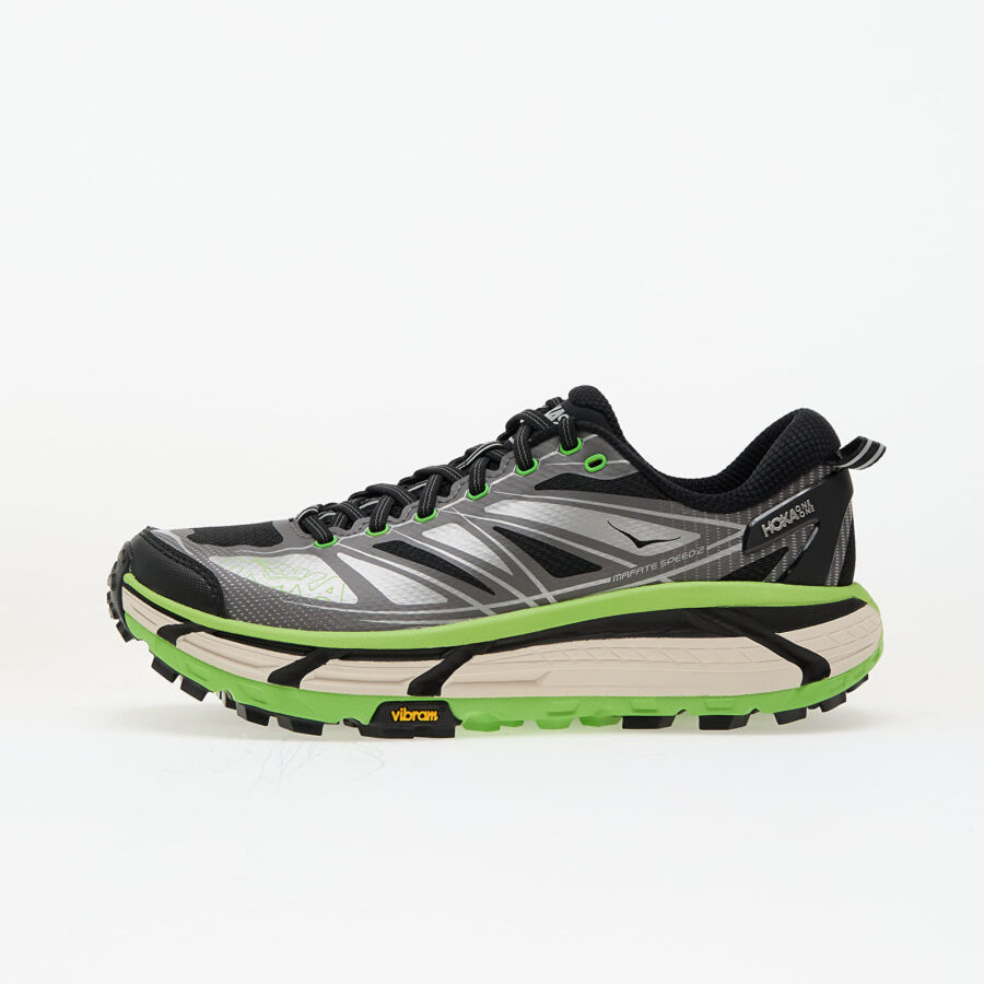 Sneakers Hoka® U Mafate Speed 2 Black/ Electric Green EUR 42 2/3-alacsony-ár