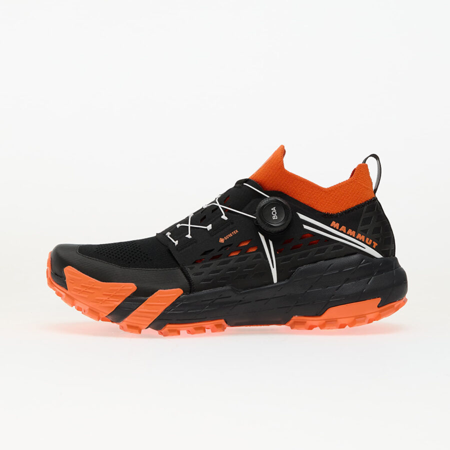 Sneakers Mammut Aenergy TR BOA® Mid GTX Men Black-Dark Tangerine EUR 46 2/3-alacsony-ár