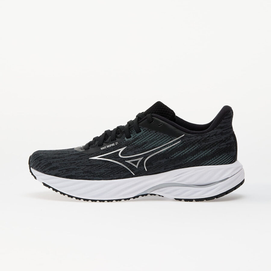 Sneakers Mizuno Wave Inspire 21 Black/ Silver/ Metallic Gray EUR 37-alacsony-ár