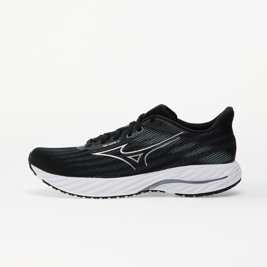 Sneakers Mizuno Wave Inspire 21 Black/ Silver/ Metallic Gray EUR 42-alacsony-ár