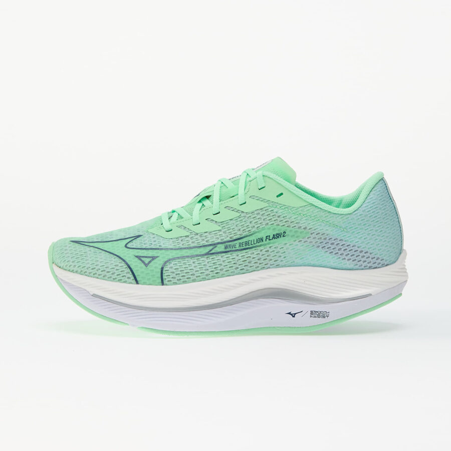 Sneakers Mizuno Wave Rebellion Flash 2 NeoMint/ VintageIndigo/ HintMint EUR 44.5-alacsony-ár